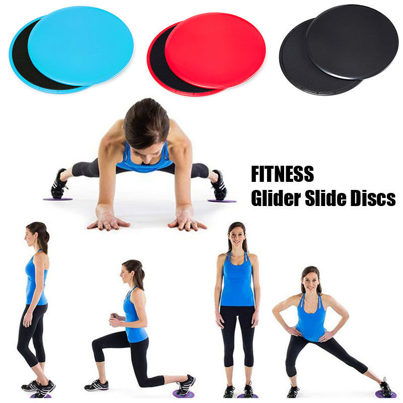 2PCS Gym Training Fitness Exercise Glider Slide Discs Core Slider Work – OZ  Superstore